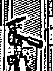 Binary image, fine scale