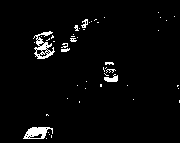 Binary traffic difference image