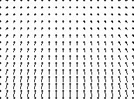 Oblique approach vector field