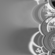 image on log-polar axes