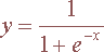 sigmoid function
