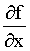 partial differantion symbol